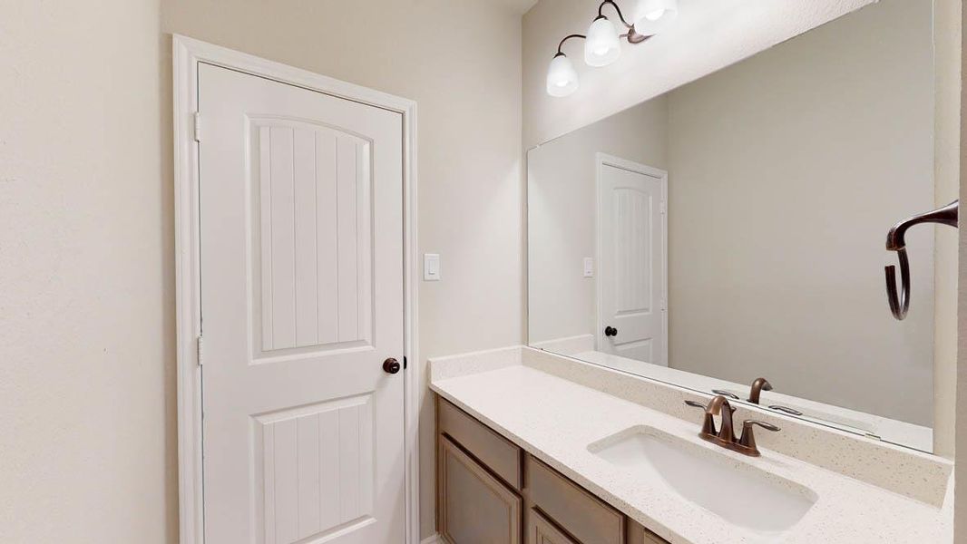 Furnished interior view inside a new home in Sterling Meadows, Salado (Image 6).