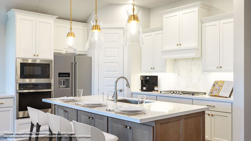 Furnished interior view inside a new home in Nolina 60', Georgetown (Image 6).