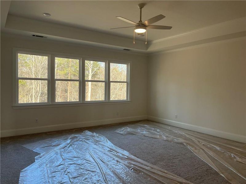 In-progress construction of a new home in Chattahoochee Reserve, Cumming, GA (Image 31).