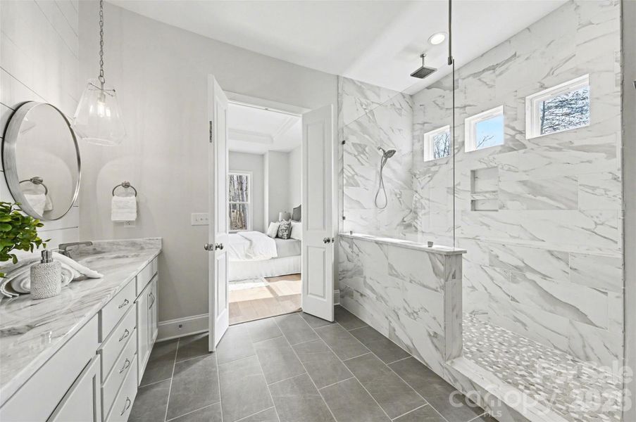 Furnished interior view inside a new home in Harbor Watch, Statesville (Image 33).