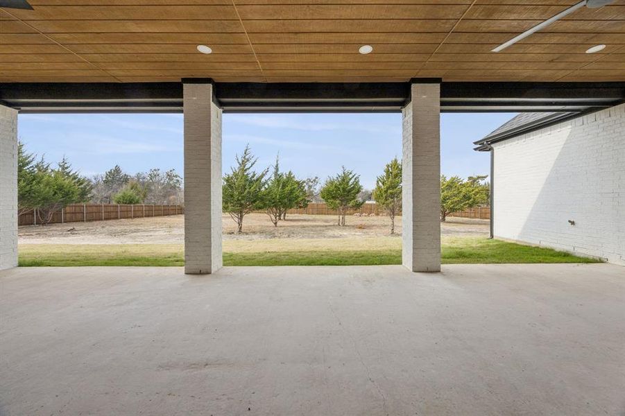 Exterior details and patio area of a home in , Waxahachie (Image 3). Exterior details and patio area of a home in , Waxahachie (Image 3).