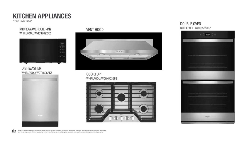 Sample of building materials used in homes in Wolf Ranch South Fork, Georgetown (Image 7).