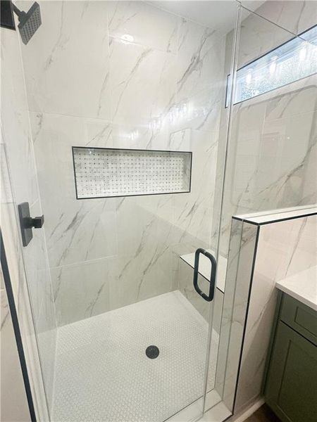 Furnished interior view inside a new home in , Cumming (Image 10).