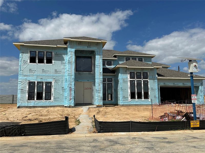 In-progress construction of a new home in Jubilee 80′ Lots, Hockley, TX (Image 29). In-progress construction of a new home in Jubilee 80′ Lots, Hockley, TX (Image 29).