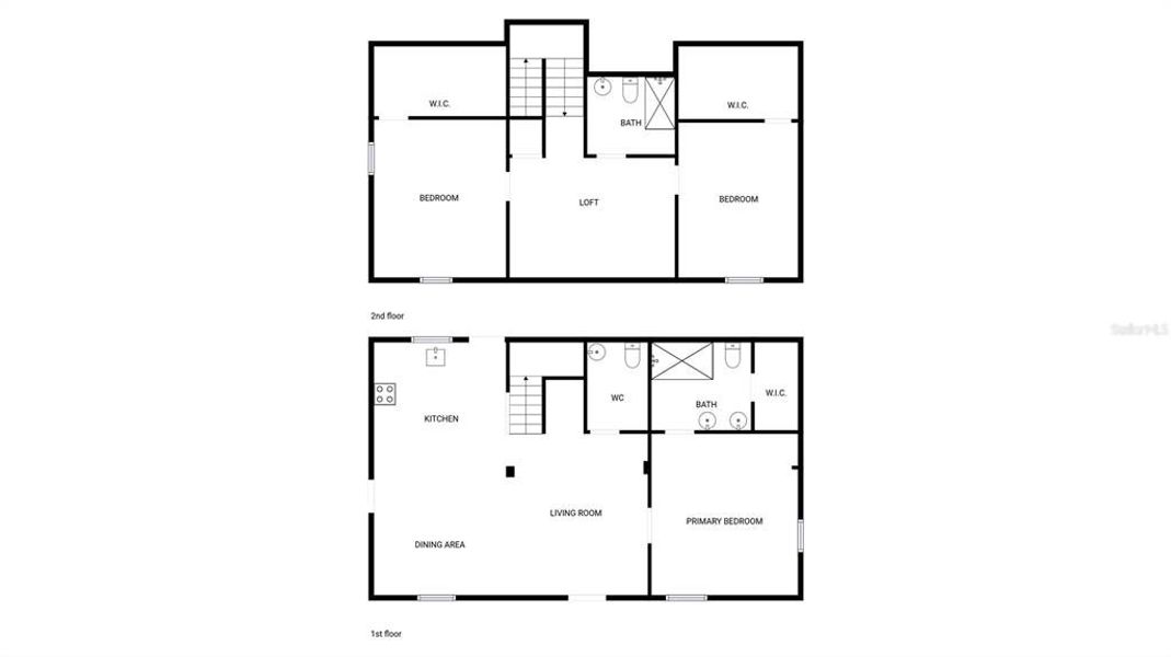 2D floor plan layout of this home in , Deltona, FL (Image 4).
