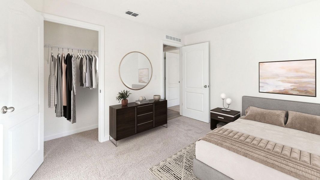 Furnished interior view inside a new home in Fountain View, Ormond Beach (Image 8).
