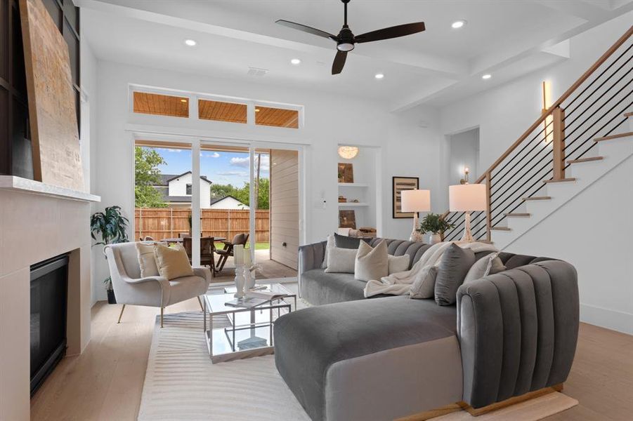 Furnished interior view inside a new home in , Roanoke (Image 13). Furnished interior view inside a new home in , Roanoke (Image 13).