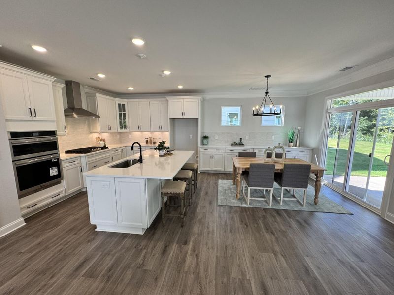 Furnished interior view inside a new home in Caldwell Forest, Charlotte (Image 8).