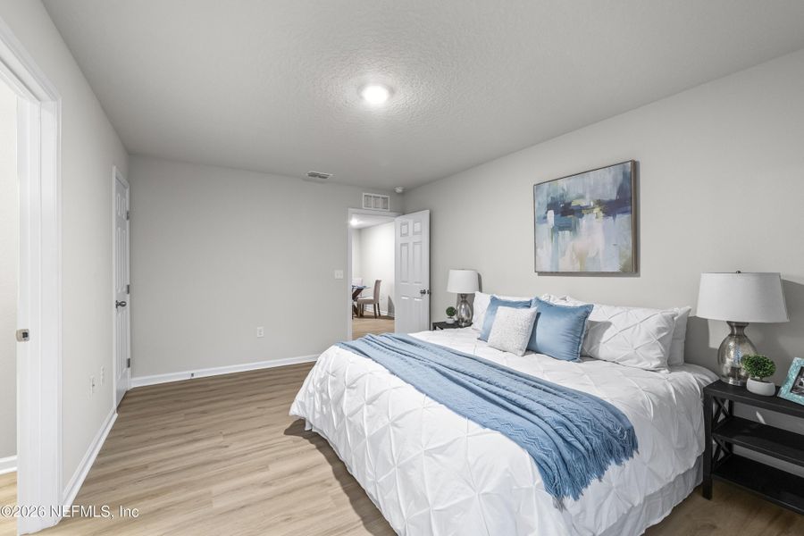 Furnished interior view inside a new home in , Jacksonville (Image 13).