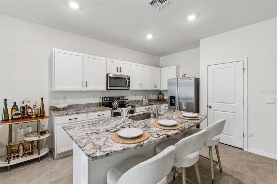 Furnished interior view inside a new home in , Land O' Lakes (Image 6).