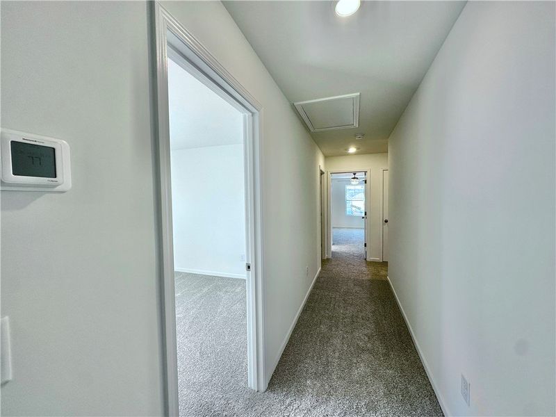 Spacious, unfurnished interior of a new home in Champions Village at Cherry Hill, Pendleton (Image 27).