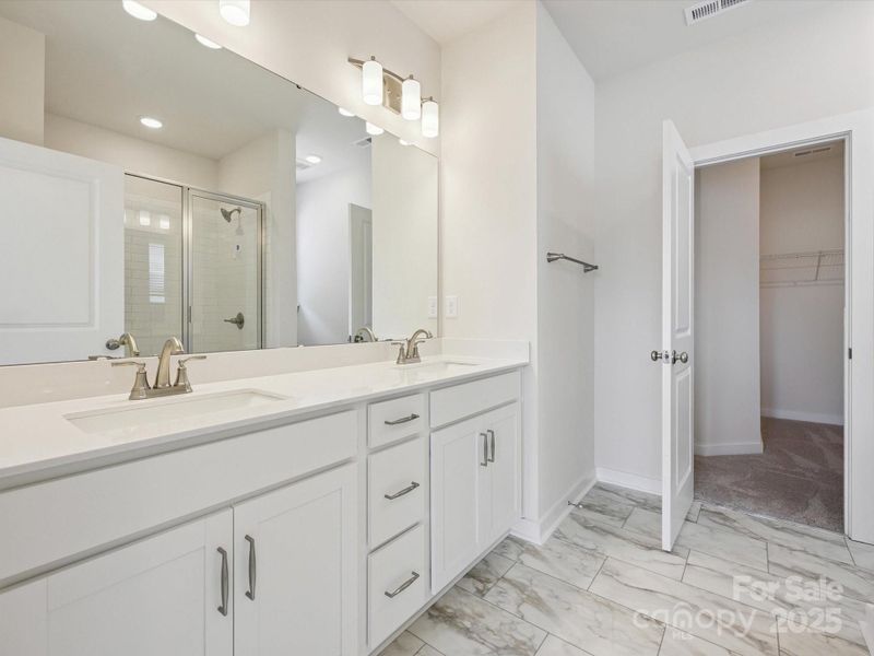 Furnished interior view inside a new home in Central Living at Craig, Charlotte (Image 3).