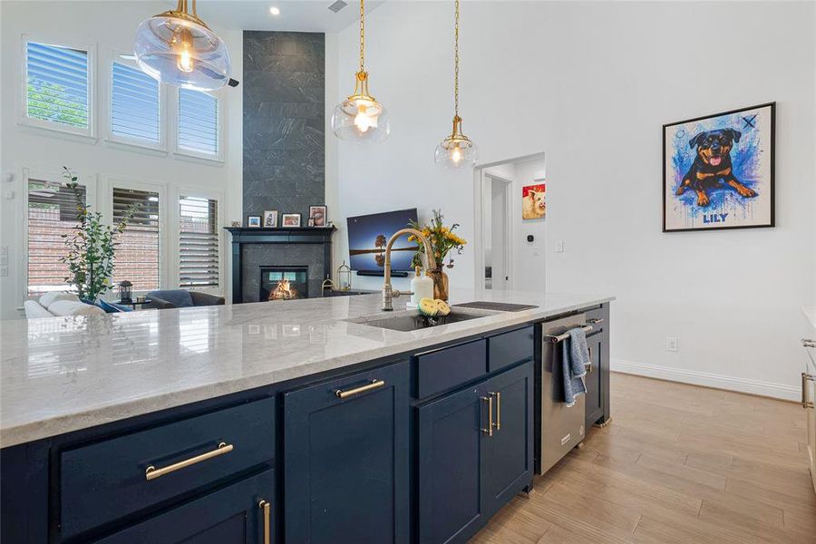 Furnished interior view inside a new home in , Irving (Image 16).