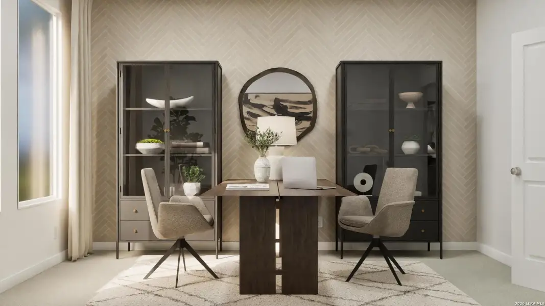 Furnished interior view inside a new home in Simmons Valley, Spring Branch (Image 4).