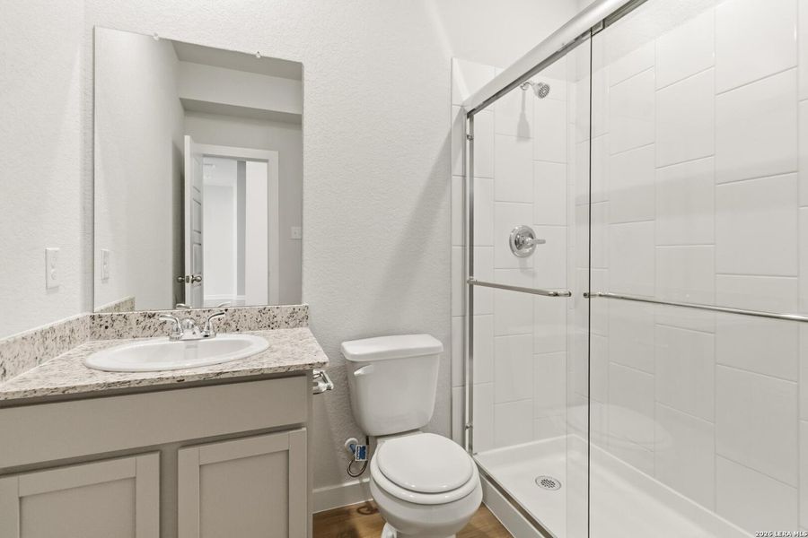 Furnished interior view inside a new home in Red Hawk Landing, San Antonio (Image 10). Furnished interior view inside a new home in Red Hawk Landing, San Antonio (Image 10).