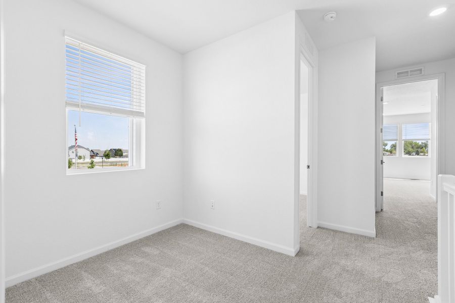 Spacious, unfurnished interior of a new home in Westside Crossing, Berthoud (Image 19). Spacious, unfurnished interior of a new home in Westside Crossing, Berthoud (Image 19).