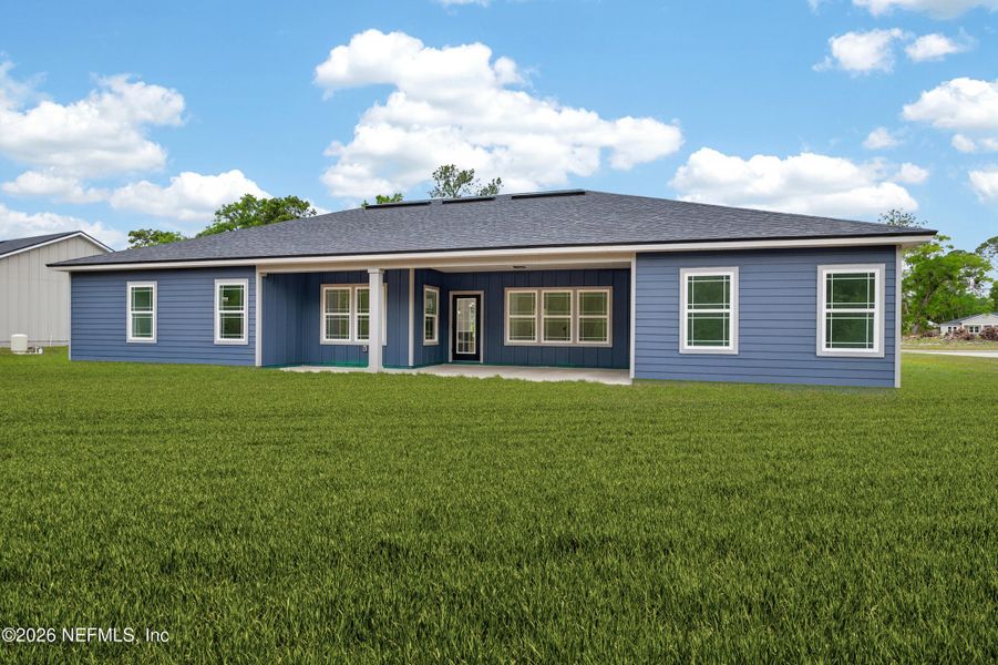 Exterior details and patio area of a home in , Palatka (Image 4). Exterior details and patio area of a home in , Palatka (Image 4).
