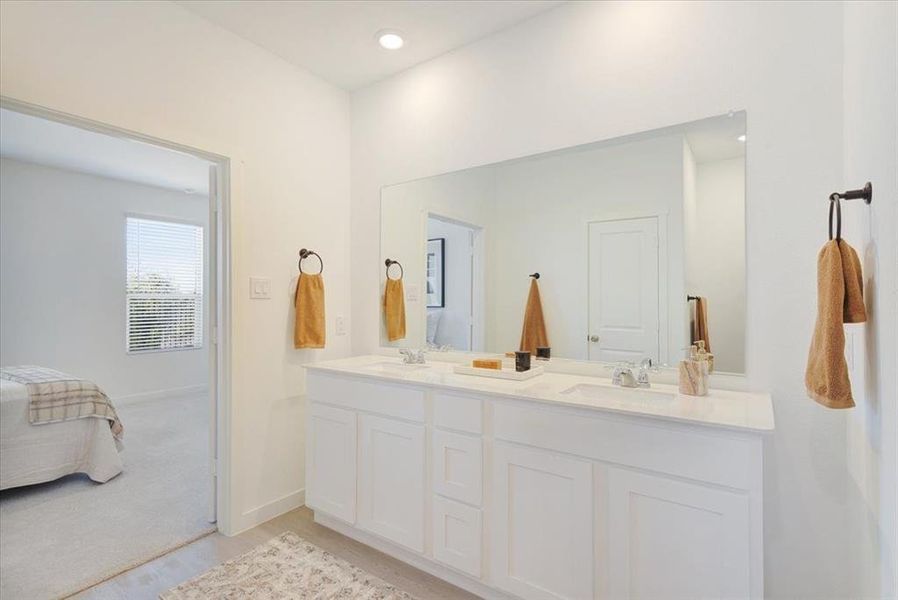 Furnished interior view inside a new home in Hurricane Creek, Anna (Image 14).