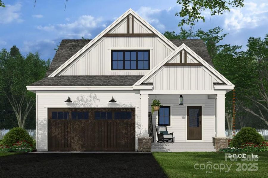 Front exterior of a new home in , Marion, NC, highlighting curb appeal (Image 2). Front exterior of a new home in , Marion, NC, highlighting curb appeal (Image 2).