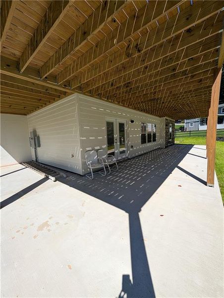 Exterior details and patio area of a home in , Cumming (Image 21).