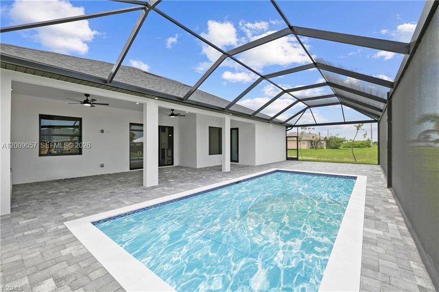 Exterior details and patio area of a home in , Cape Coral (Image 34).