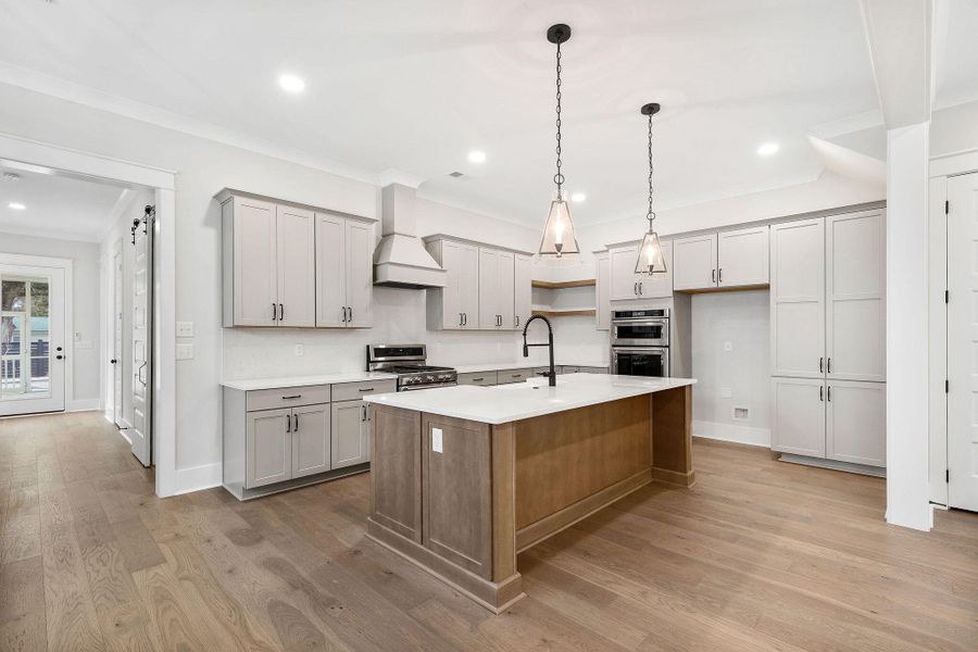 Furnished interior view inside a new home in Central Park, James Island (Image 3).