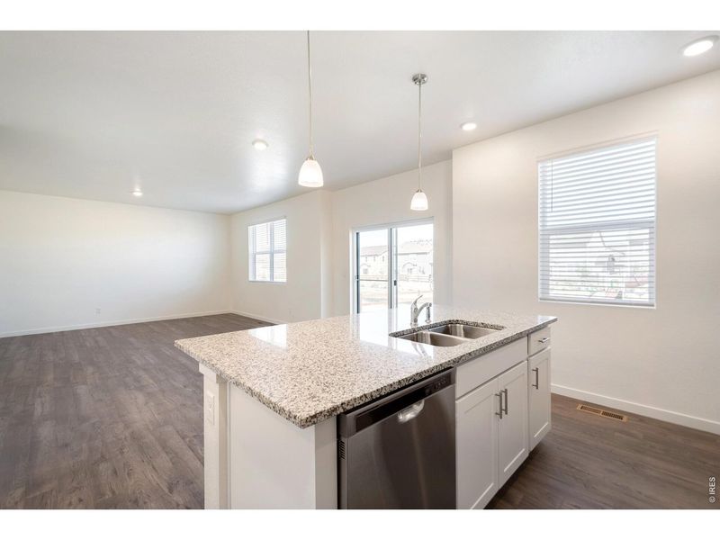 Furnished interior view inside a new home in , Greeley (Image 9). Furnished interior view inside a new home in , Greeley (Image 9).