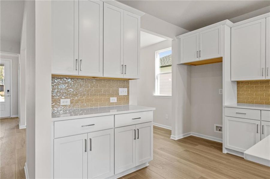Furnished interior view inside a new home in Kelly Preserve, Loganville (Image 5).