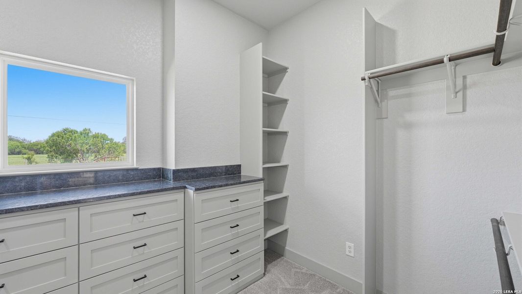 Furnished interior view inside a new home in , Adkins (Image 8).
