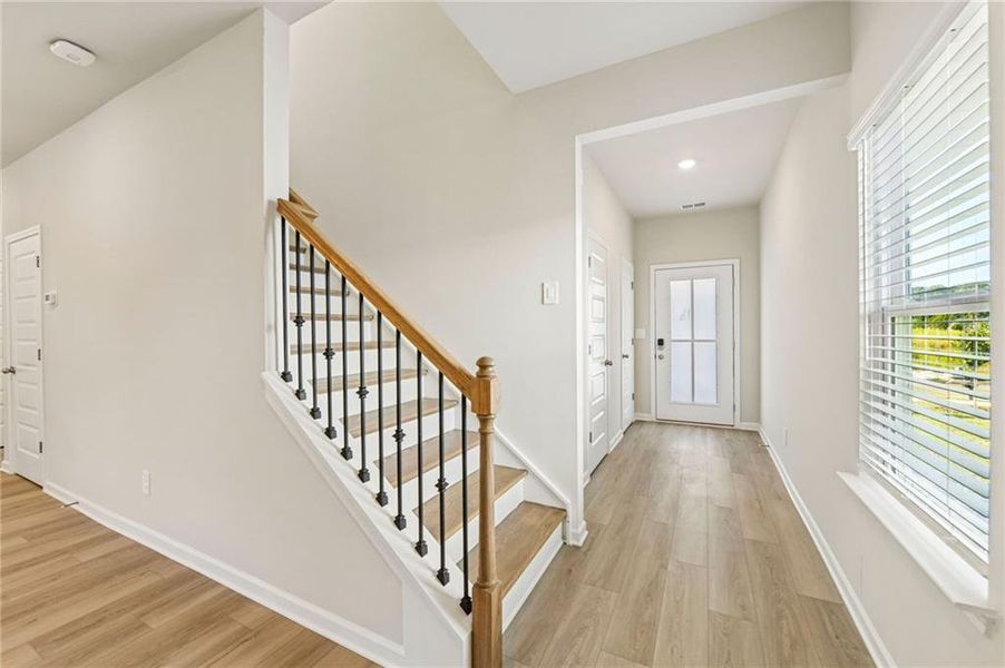 Spacious, unfurnished interior of a new home in Hemingway - Reserve Series, Cumming (Image 49). Spacious, unfurnished interior of a new home in Hemingway - Reserve Series, Cumming (Image 49).