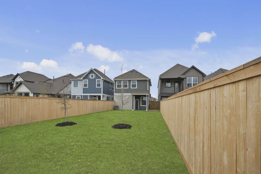 Representative exterior details of a home built from the Cheverny by Chesmar Homes in Bridgeland Chateau, Cypress (Image 4).