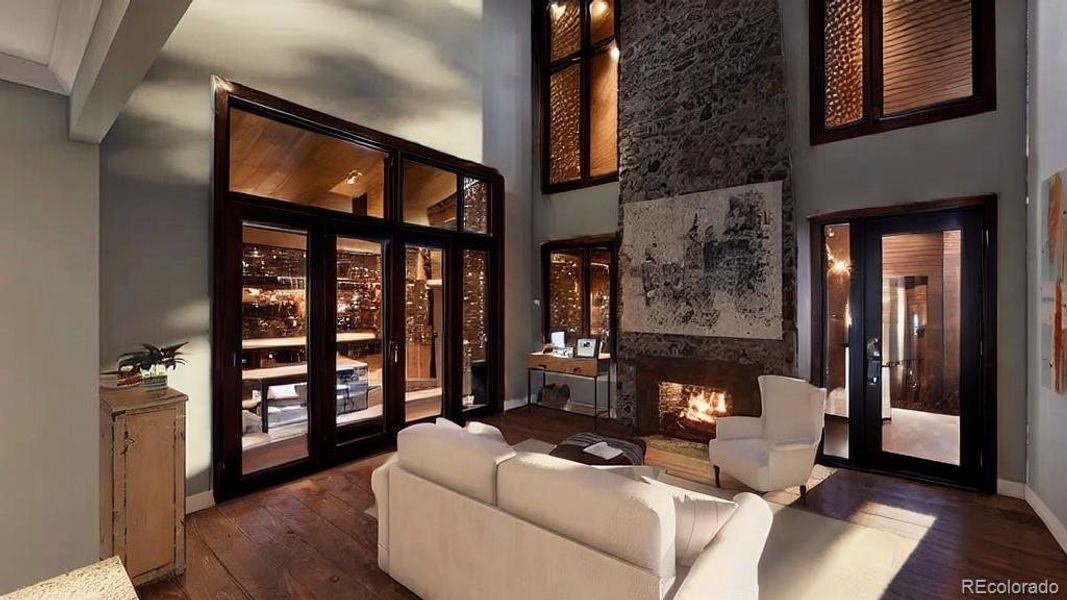 Furnished interior view inside a new home in , Florissant (Image 3).