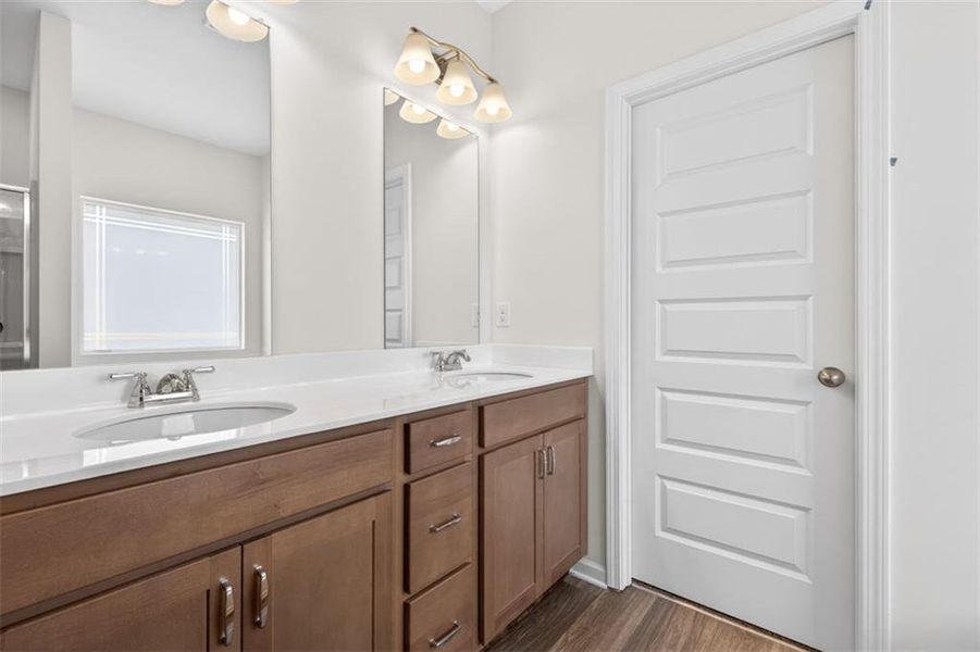 Furnished interior view inside a new home in Laurel Ridge, Rock Spring (Image 11).