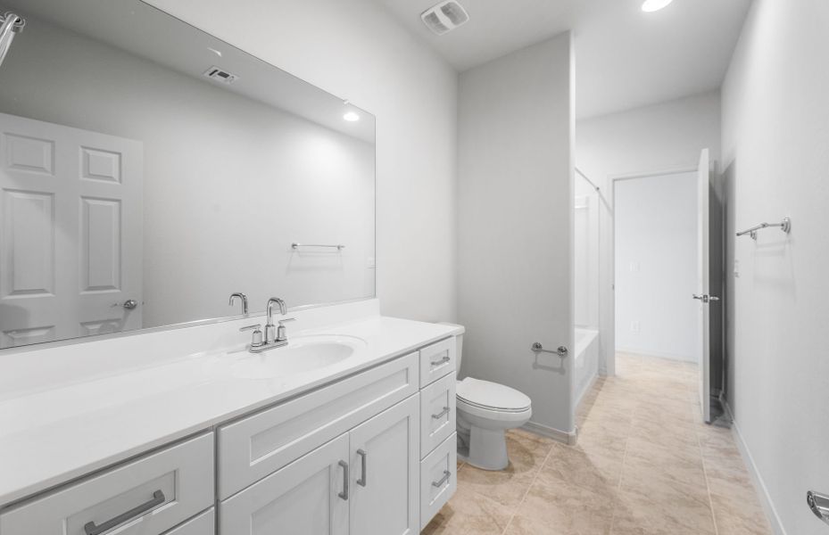 Furnished interior view inside a new home in Hayden Estates, Buckeye (Image 13).
