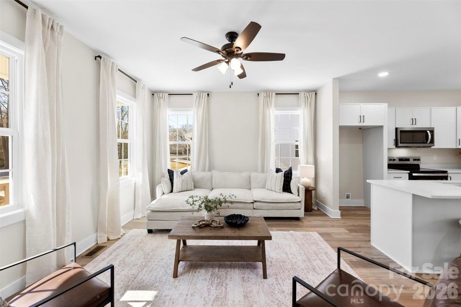 Furnished interior view inside a new home in , Shelby (Image 8).