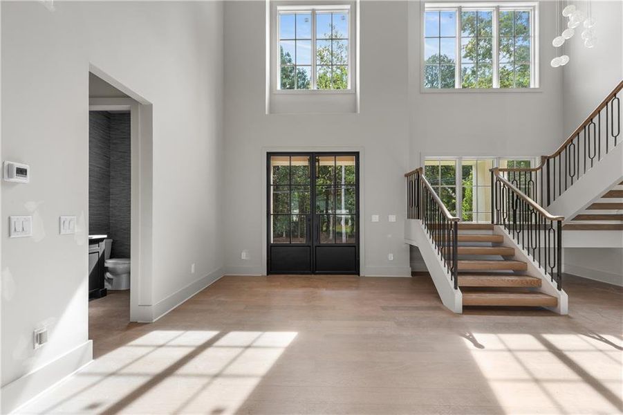 Spacious, unfurnished interior of a new home in , Suwanee (Image 25). Spacious, unfurnished interior of a new home in , Suwanee (Image 25).