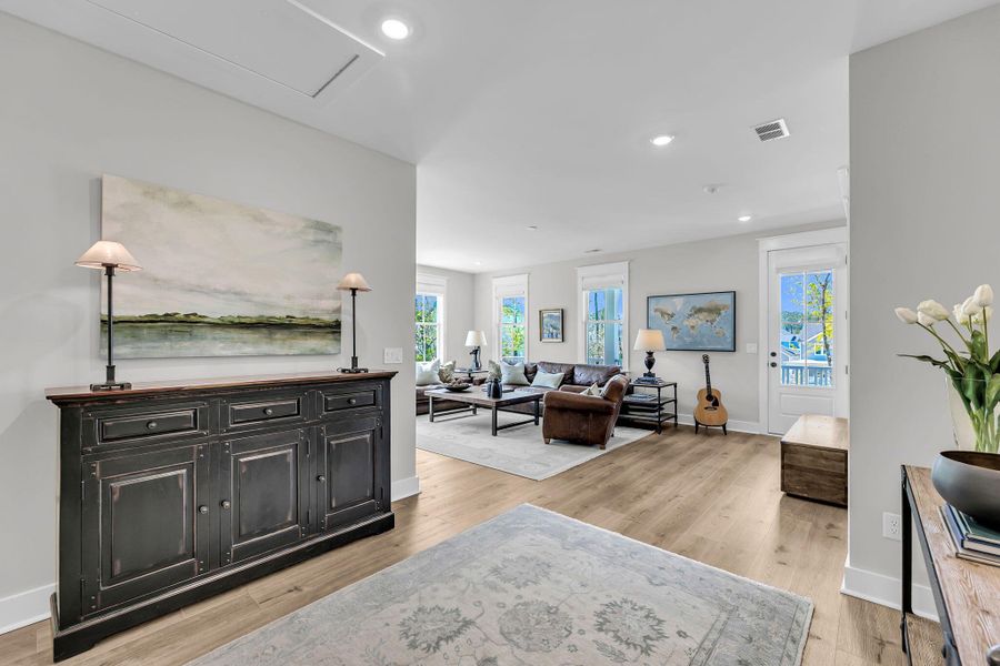 Furnished interior view inside a new home in Carolina Park: Riverside, Mount Pleasant (Image 59).