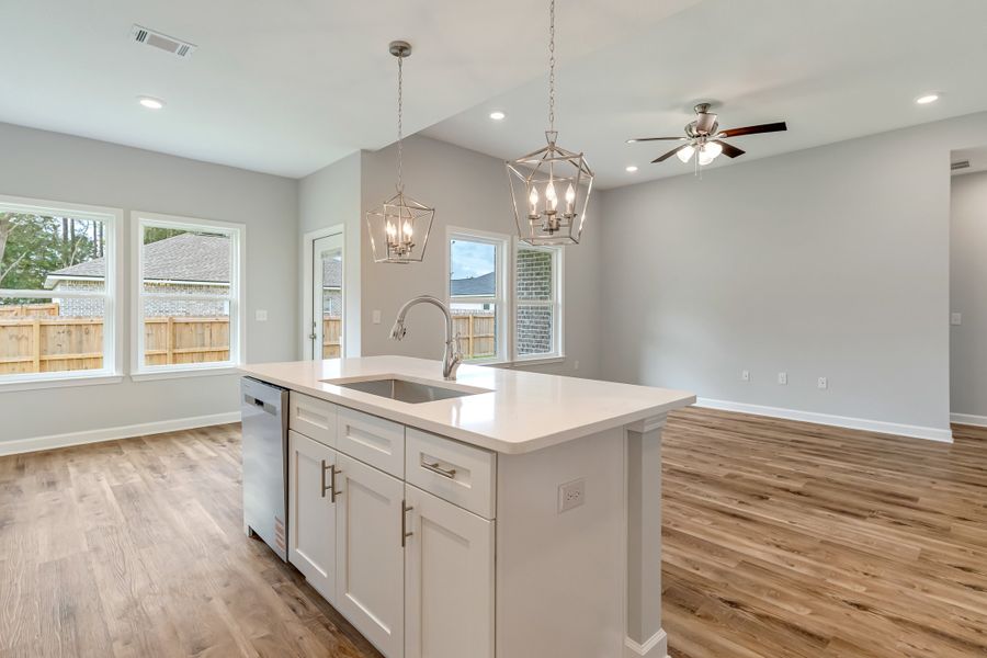 Furnished interior view inside a new home in Oak Hollow, Crestview (Image 10).