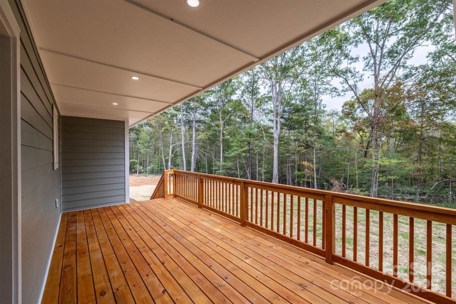 Exterior details and patio area of a home in , Morganton (Image 23).