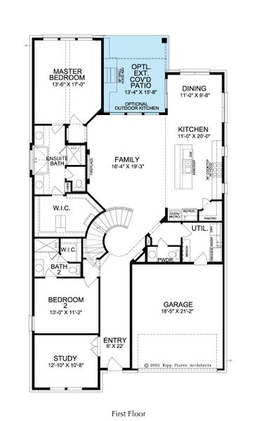 2D floor plan layout for the Hudson by Landon Homes in Fields - Brookside, Frisco, TX (Image 26). 2D floor plan layout for the Hudson by Landon Homes in Fields - Brookside, Frisco, TX (Image 26).