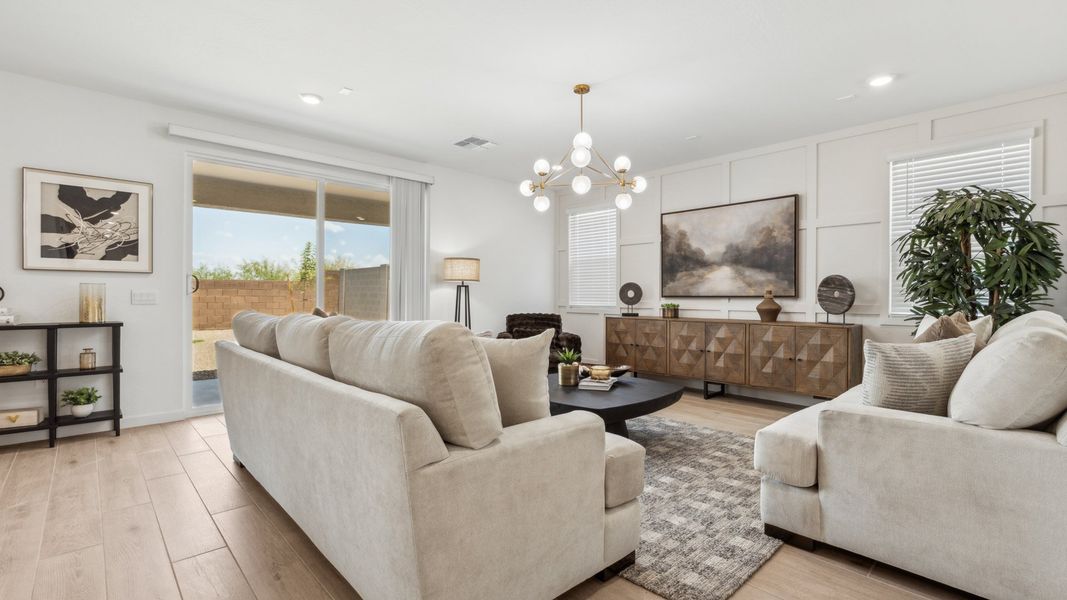 Furnished interior view inside a new home in Prada, Phoenix (Image 12).