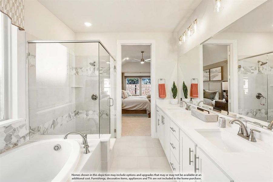 Furnished interior view inside a new home in Sutton Fields, Celina (Image 32).