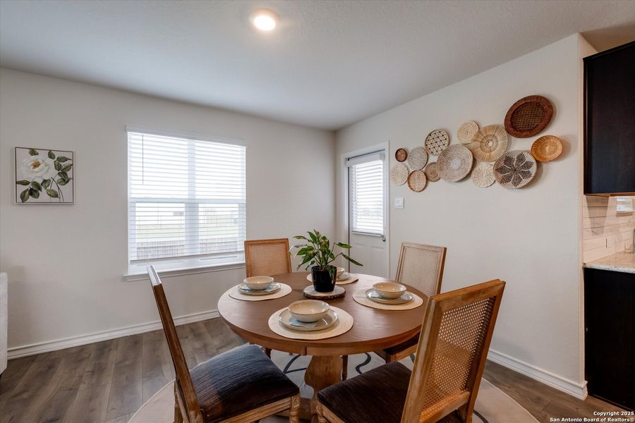 Furnished interior view inside a new home in Red River Ranch, Cibolo (Image 6). Furnished interior view inside a new home in Red River Ranch, Cibolo (Image 6).