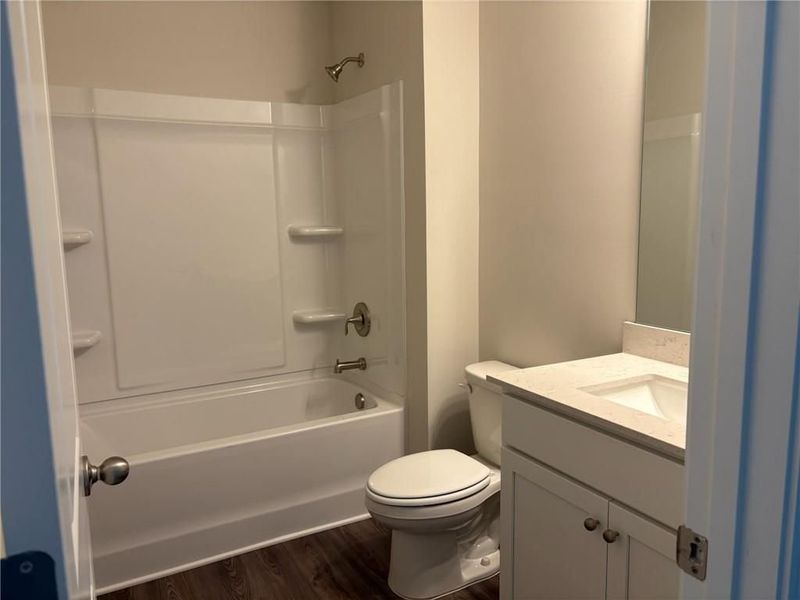 Furnished interior view inside a new home in Riverwood, Dallas (Image 37).