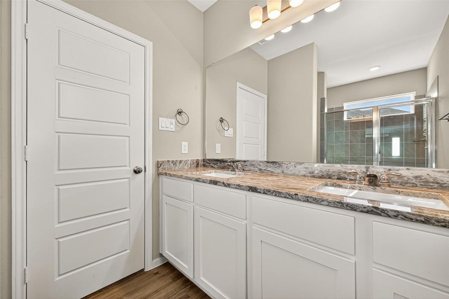 Furnished interior view inside a new home in Sunterra, Katy (Image 13). Furnished interior view inside a new home in Sunterra, Katy (Image 13).