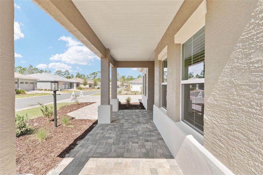 Exterior details and patio area of a home in , Ocala (Image 38).