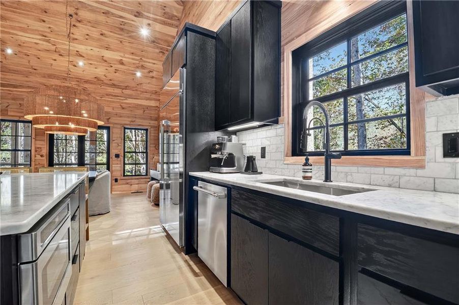 Furnished interior view inside a new home in , Blue Ridge (Image 19). Furnished interior view inside a new home in , Blue Ridge (Image 19).