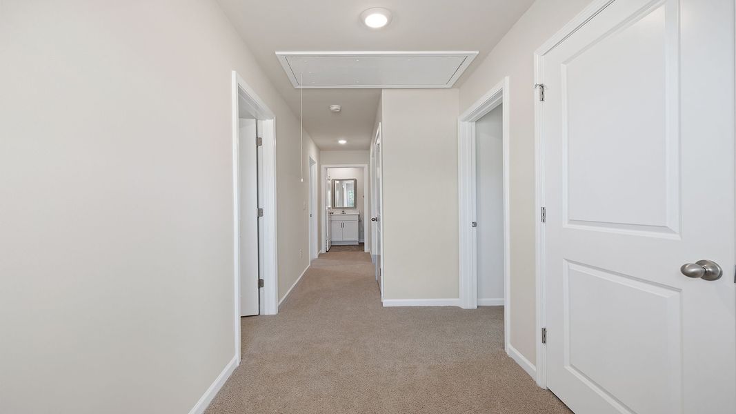 Spacious, unfurnished interior of a new home in Harrier Point, Woodruff (Image 31).