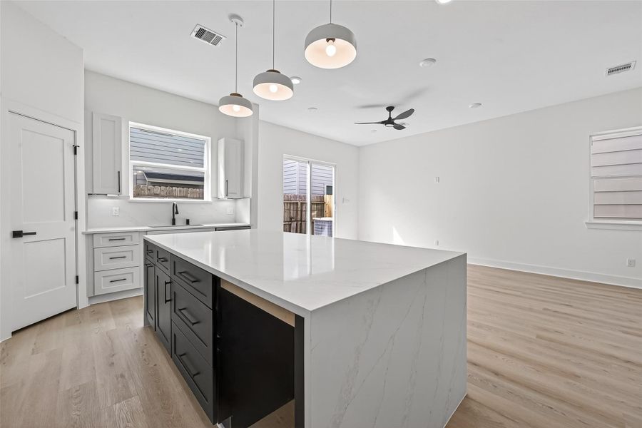 Furnished interior view inside a new home in , Houston (Image 11).