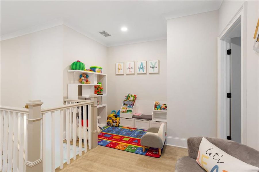 Furnished interior view inside a new home in , Marietta (Image 37).